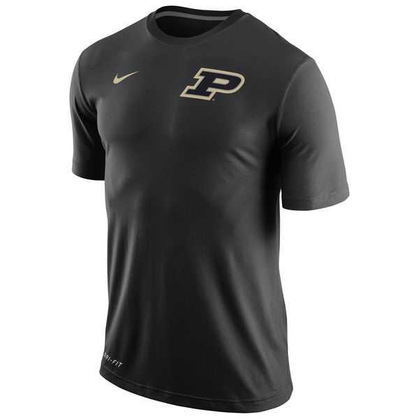 Purdue Boilermakers Nike Stadium Dri-FIT Touch WEM Top - Black,We sell and wholesale Purdue Boilermakers Nike Stadium Dri-FIT Touch WEM Top - Black on line form chian!